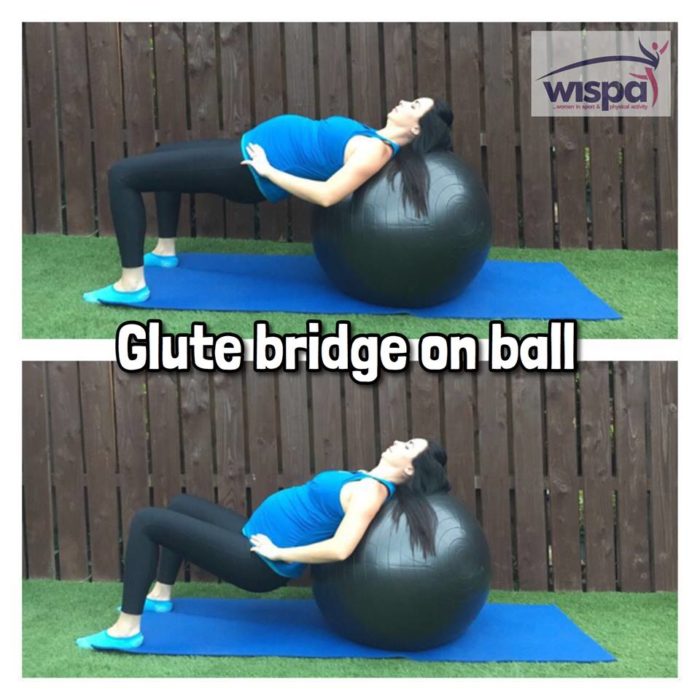 Glute Bridge on Ball
